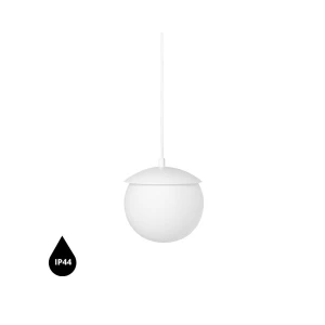 Lampa wisząca łazienkowa IP44 minimalistyczna KUUL biała KLG111PS0 - Ummo