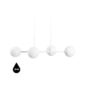 Lampa łazienkowa IP44 minimalistyczna KOP biała KPE411PS0 - Ummo