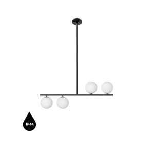 Lampa wisząca łazienkowa IP44 nowoczesna SUGURI czarna SGA122RS36 - Ummo