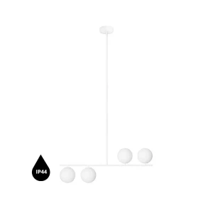Lampa wisząca łazienkowa IP44 minimalistyczna SUGURI biała SGA111RS66 - Ummo