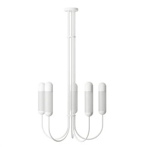 Lampa wisząca minimalistyczna FUNSUI biała FNB511R03 - Ummo