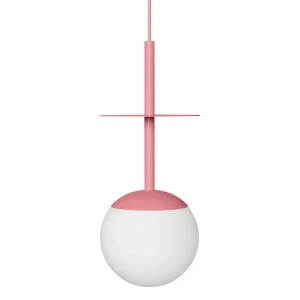 Lampa wisząca PLAAT A różowa PLA188P0 - Ummo