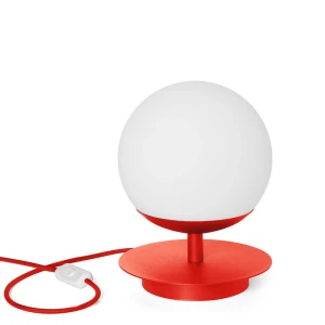 Lampa stołowa PLAAT ST czerwonopomarańczowa PLS11212P1 - Ummo