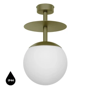 Plafon PLAAT B oliwkowa IP44 PLB1140S3 - Ummo