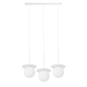 Lampa wisząca BORRA B 3L biała potrójna BRB311PL - Ummo