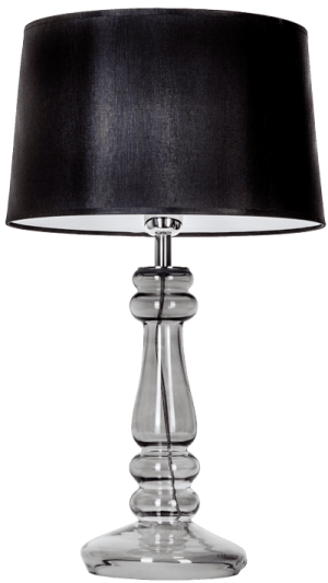Lampa stołowa PETIT TRIANON TRANSPARENT BLACK L051361249 - 4concepts