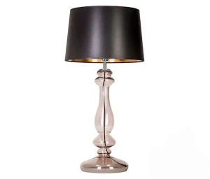 Lampa stołowa idealna do salonu VERSAILLES TRANSPARENT COPPER L204461250- 4concepts