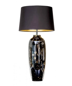 Lampa stołowa czarno-złota w centki ALHAMBRA L209162240 - 4Concepts