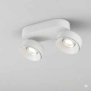 Lampa sufitowa QRLED next E x2 L930 52deg; ON/OFF spot white 16526-L930-W3-00-13 - AqForm