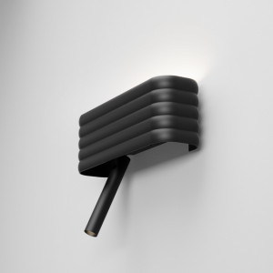 Kinkiet RIBBY uptask 19 LED M930 ON/OFF wall black 26599-M930-Y6-00-12 - AqForm
