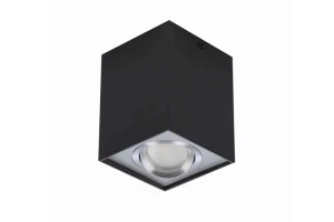 Azzardo Oprawa sufitowa metalowa czarna regulowana AZ0930 z serii ELOY