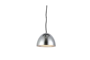 Azzardo Lampa wisząca metalowa chromowana 18cm AZ1399 z serii MODENA
