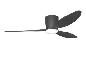 Azzardo Wentylator sufitowy LED czarny 114cm z pilotem AZ4448 z serii VENETI