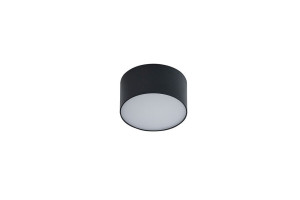 Azzardo Plafon LED czarny okrągły 22cm AZ4758 z serii Monza