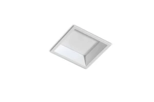 Azzardo Oprawa do wbudowania kwadratowa biała metalowa 9W AZ4226 z serii Aida