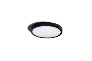 Azzardo Plafon LED czarny metalowy okrągły 30cm AZ4244 z serii Malta