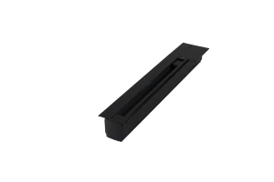 Azzardo Szynoprzewód podtynkowy 3-fazowy czarny metalowy 100cm AZ4290 z serii 3Line