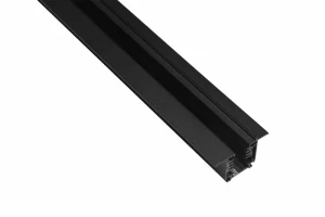 Azzardo Szynoprzewód podtynkowy 3-fazowy czarny metalowy 2m AZ4292 z serii 3Line