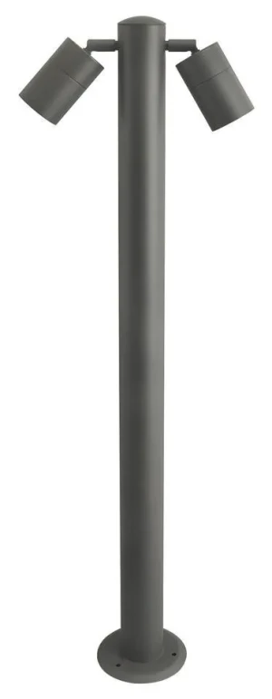 Azzardo Lampa ogrodowa metalowa szara 90cm AZ4459 z serii Rolf