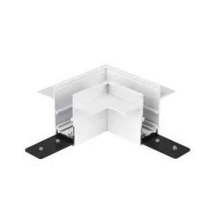 Azzardo Złącze kątowe L magnetyczne białe metalowe AZ4682 z serii Corner90