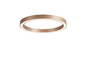 Azzardo Plafon LED złoty metalowy 100cm z pilotem AZ5039 z serii MARCO TOP