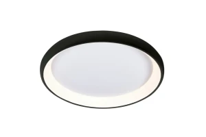Azzardo Lampa sufitowa LED czarna okrągła 61cm AZ5072 z serii ANTONIO TOP