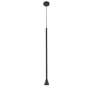Azzardo Lampa wisząca metalowa czarna 1-punktowa AZ5621 z serii CYGNUS