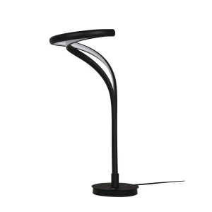 Azzardo Lampa stołowa metalowa czarna 50cm AZ5735 z serii TWIST