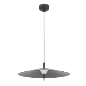 Azzardo Lampa wisząca LED czarna metalowa 50cm AZ5905 z serii STIG