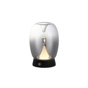Azzardo Lampa stołowa szklana dymiona LED 16cm AZ6186 z serii PAMELA