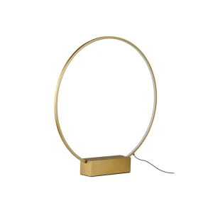 Azzardo Lampa podłogowa aluminiowa złota LED 75cm AZ6207 z serii VANESSA