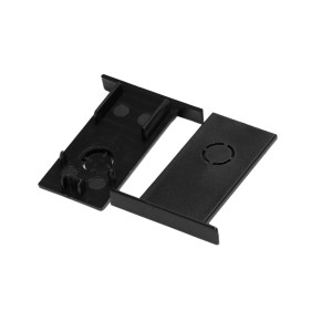 Azzardo Zaślepka końcowa biała metalowa do szyn magnetycznych AZ6373 z serii ALFA MAGNETIC