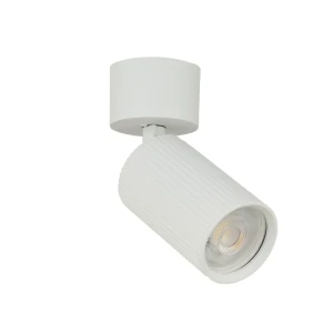 Azzardo Lampa sufitowa aluminiowa biała regulowana AZ6492 z serii LUCAS RIBBED