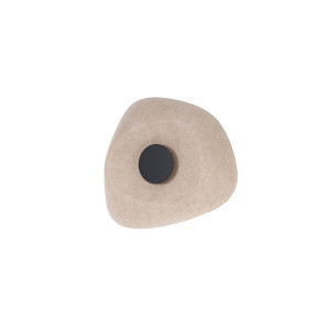 Azzardo Kinkiet aluminiowy beżowy z filcem 31cm AZ6577 z serii EAGLE