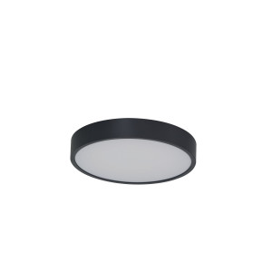 Azzardo Plafon LED okrągły czarny 30cm IP44 AZ6584 z serii PANDINO