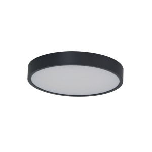 Azzardo Plafon LED czarny okrągły 40cm IP44 AZ6586 z serii PANDINO