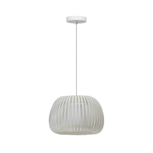 Azzardo Lampa wisząca metalowa beżowa 36cm AZ6644 z serii AGORA