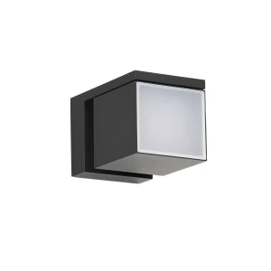 Azzardo Kinkiet zewnętrzny aluminiowy szary regulowany AZ6690 z serii CUBIC
