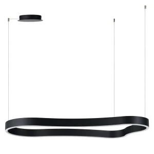 Azzardo Lampa wisząca LED czarna aluminiowa 90cm AZ6744 z serii MIRABELLA