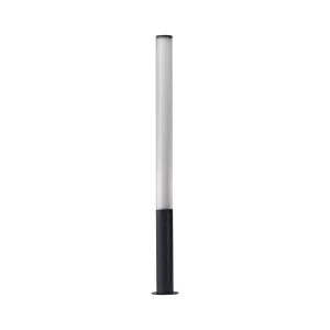 Azzardo Słupek ogrodowy aluminiowy czarny 155cm LED AZ6768 z serii EBRO