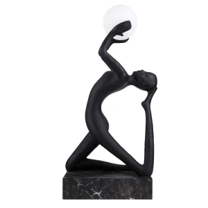 Azzardo Lampa podłogowa czarno-biała z aluminium AZ6783 z serii ARTEMIS
