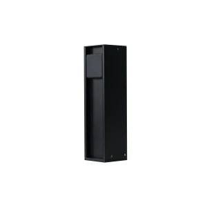 Azzardo Słupek ogrodowy aluminiowy czarny z gniazdkiem AZ6849 z serii OUTDOOR PLUG