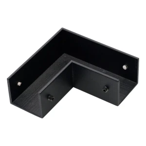 Azzardo Łącznik narożny aluminiowy czarny IP65 AZ6938 z serii A TRACK
