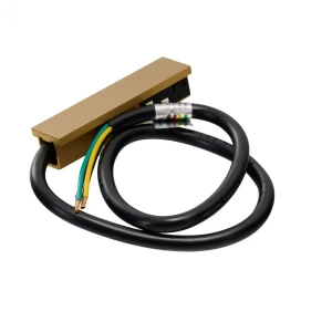 Azzardo Końcówka zasilająca aluminiowa złota 7,5cm AZ7076 z serii SIGMA TRACK MAGNETIC