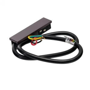 Azzardo Końcówka zasilająca aluminiowa tytanowa do szynoprzewodu AZ7077 z serii SIGMA TRACK MAGNETIC
