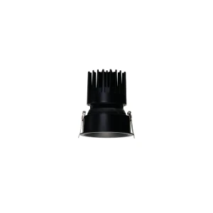 Azzardo Lampa wpuszczana LED czarna aluminiowa 6cm AZ7096 z serii MIRT