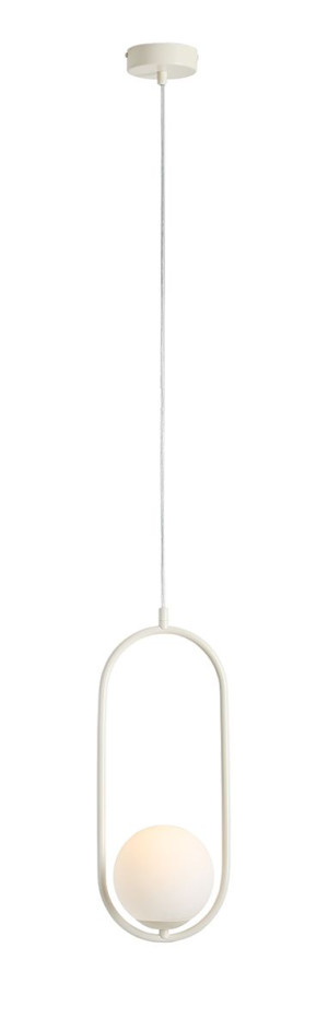 Aldex Lampa wisząca metalowa szklana 1-punktowa 1086G9 z serii RIVA CREAM