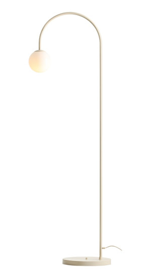 Aldex Lampa podłogowa metalowa kremowa 157cm 1116A9 z serii UNA