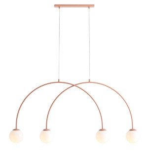 Aldex Lampa wisząca metalowa koralowa 4-punktowa S1116L11_S z serii UNA