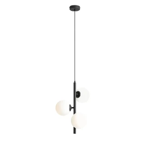 Aldex Lampa wisząca metalowa czarna 3-punktowa 1120E1_S z serii FIN